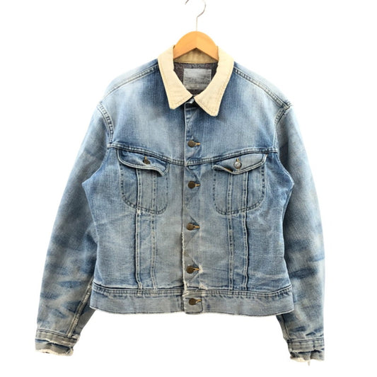 【ジャンク品】【メンズ】 Lee リー STORM RIDER ストームライダー USA製 80s ヴィンテージ デニムジャケット アウター 146-251213-hn-02-fur サイズ：不明 カラー：ブルー系 万代Net店