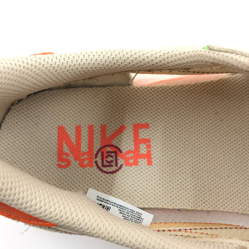 【中古品】【メンズ】 NIKE ナイキ × CLOT クロット × SACAI サカイ LD WAFFLE "ORANGE BLAZE" DH1347-100 LDワッフル オレンジ ブレイズ スニーカー シューズ 靴 160-260809-hn-07-fur サイズ：28.5cm US10.5 カラー：ベージュ/オレンジ/レッド 万代Net店