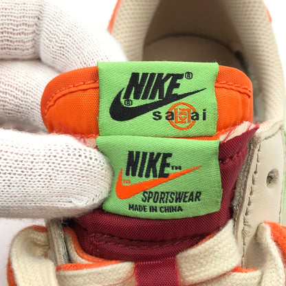 【中古品】【メンズ】 NIKE ナイキ × CLOT クロット × SACAI サカイ LD WAFFLE "ORANGE BLAZE" DH1347-100 LDワッフル オレンジ ブレイズ スニーカー シューズ 靴 160-260809-hn-07-fur サイズ：28.5cm US10.5 カラー：ベージュ/オレンジ/レッド 万代Net店