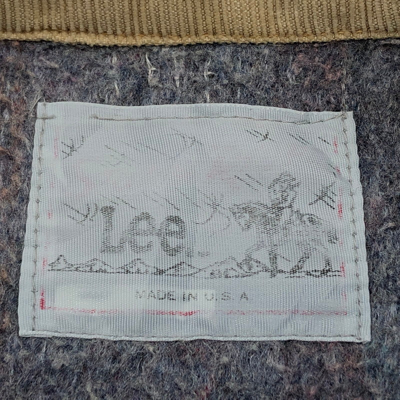 【ジャンク品】【メンズ】 Lee リー STORM RIDER ストームライダー USA製 80s ヴィンテージ デニムジャケット アウター 146-251213-hn-02-fur サイズ：不明 カラー：ブルー系 万代Net店