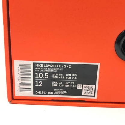 【中古品】【メンズ】 NIKE ナイキ × CLOT クロット × SACAI サカイ LD WAFFLE "ORANGE BLAZE" DH1347-100 LDワッフル オレンジ ブレイズ スニーカー シューズ 靴 160-260809-hn-07-fur サイズ：28.5cm US10.5 カラー：ベージュ/オレンジ/レッド 万代Net店