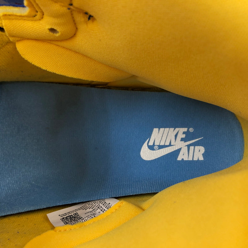 【中古美品】【メンズ】 NIKE ナイキ WOMEN'S AIR JORDAN 1 HIGH OG FD2596-700 ウィメンズ エアジョーダン1 ハイ OG スニーカー シューズ 靴 160-260523-hn-03-fur サイズ：28.5cm US11.5 カラー：イエロー/ブルー系 万代Net店