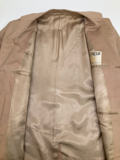 【中古品】【メンズ】 JAMES S. LEE & CO. ジェームスエスリーアンドカンパニー 60'S CUSTOM TAILORED JACKET 60'S カスタムテーラードジャケット アウター 145-260826-YS-08-hon カラー：ベージュ 万代Net店