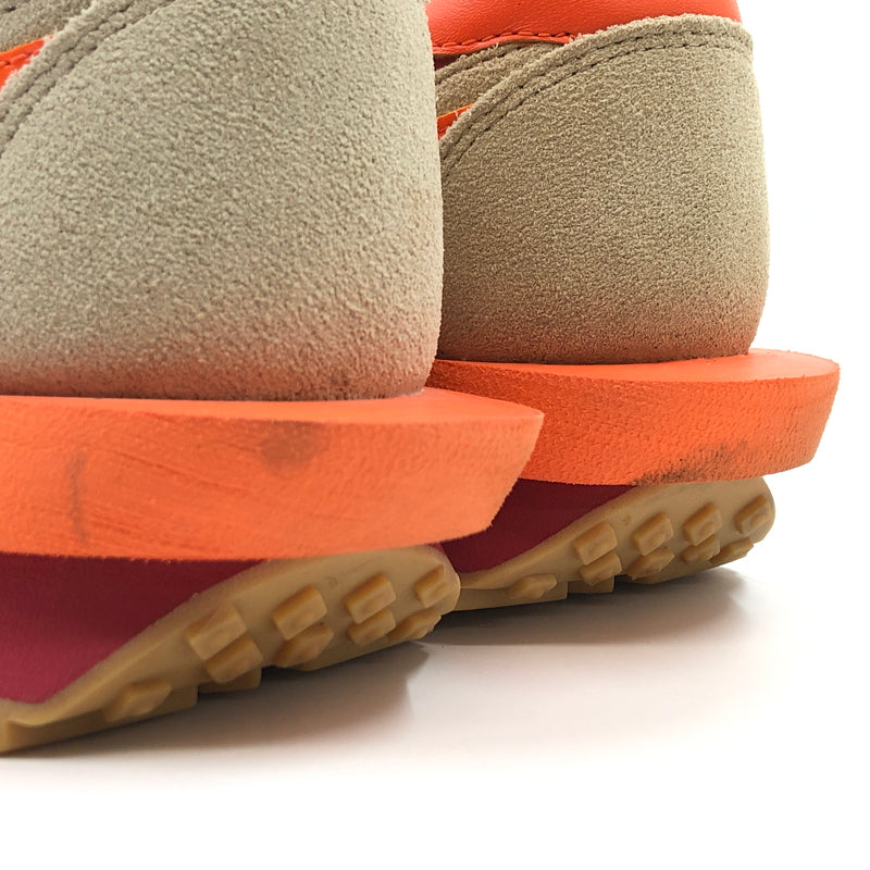【中古品】【メンズ】 NIKE ナイキ × CLOT クロット × SACAI サカイ LD WAFFLE "ORANGE BLAZE" DH1347-100 LDワッフル オレンジ ブレイズ スニーカー シューズ 靴 160-260809-hn-07-fur サイズ：28.5cm US10.5 カラー：ベージュ/オレンジ/レッド 万代Net店