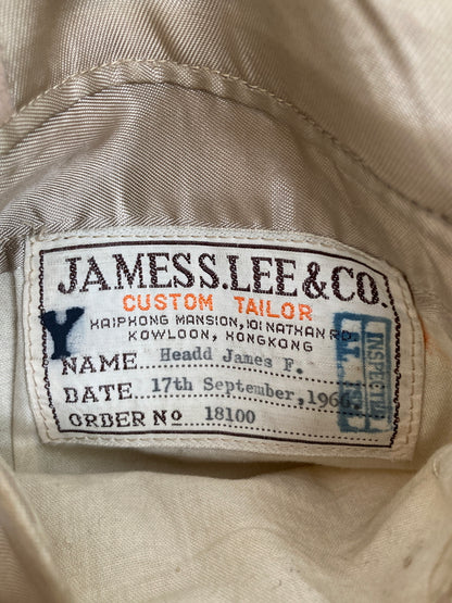 【中古品】【メンズ】 JAMES S. LEE & CO. ジェームスエスリーアンドカンパニー 60'S CUSTOM TAILORED JACKET 60'S カスタムテーラードジャケット アウター 145-260826-YS-08-hon カラー：ベージュ 万代Net店
