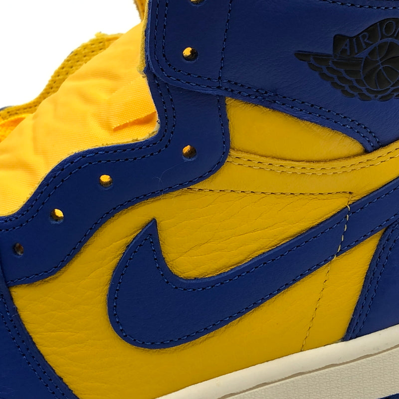 【中古美品】【メンズ】 NIKE ナイキ WOMEN'S AIR JORDAN 1 HIGH OG FD2596-700 ウィメンズ エアジョーダン1 ハイ OG スニーカー シューズ 靴 160-260523-hn-03-fur サイズ：28.5cm US11.5 カラー：イエロー/ブルー系 万代Net店