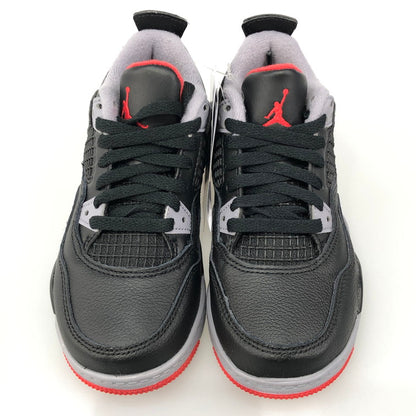 【中古美品】【キッズ】 NIKE ナイキ BQ7669-006/PS AIR JORDAN 4 RETRO BRED REIMAGINED ナイキ キッズ　スニーカー 160-251002-SY-03-iwa サイズ：17CM カラー：BLACK系 万代Net店