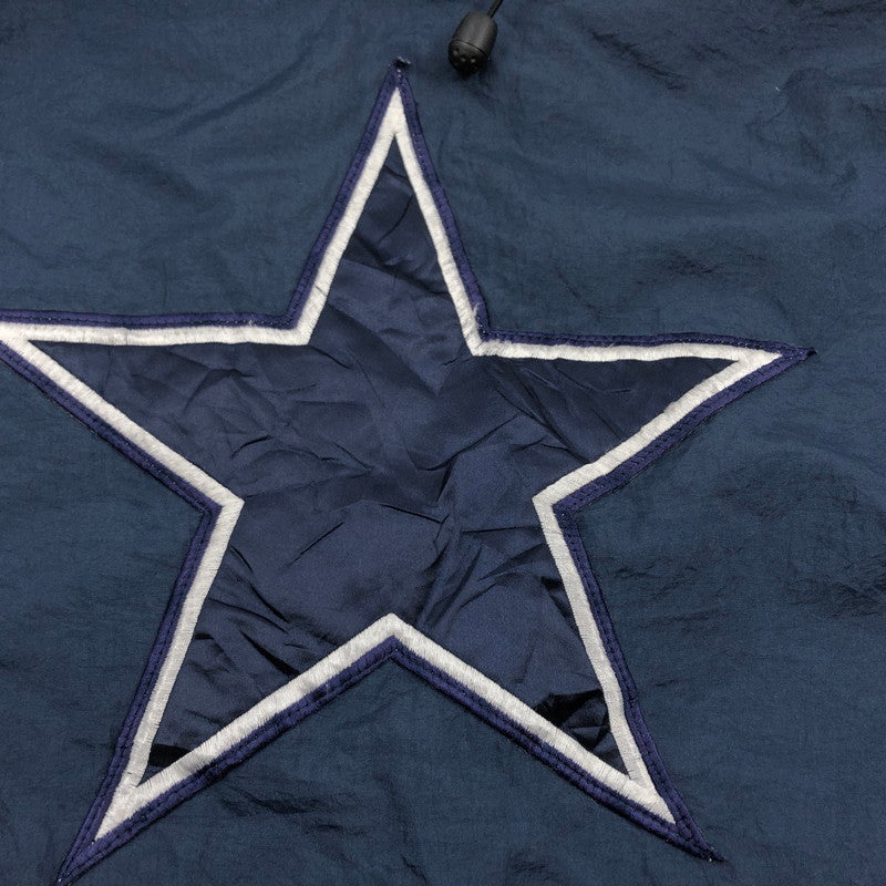 【ジャンク品】【メンズ】 NFL ナショナル・フットボール・リーグ DALLAS COWBOYS ダラス カウボーイズ ナイロンジャケット アウター 146-251213-hn-03-fur サイズ：L/G カラー：ネイビー/グレー系 万代Net店