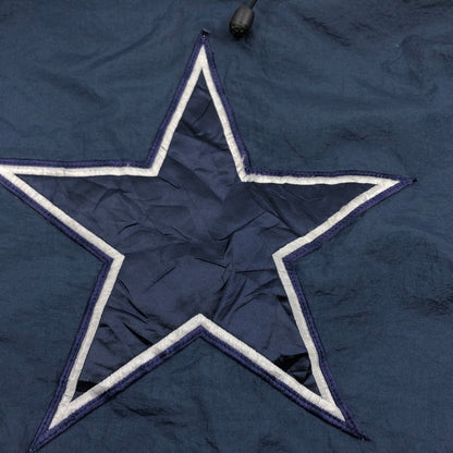【ジャンク品】【メンズ】 NFL ナショナル・フットボール・リーグ DALLAS COWBOYS ダラス カウボーイズ ナイロンジャケット アウター 146-251213-hn-03-fur サイズ：L/G カラー：ネイビー/グレー系 万代Net店