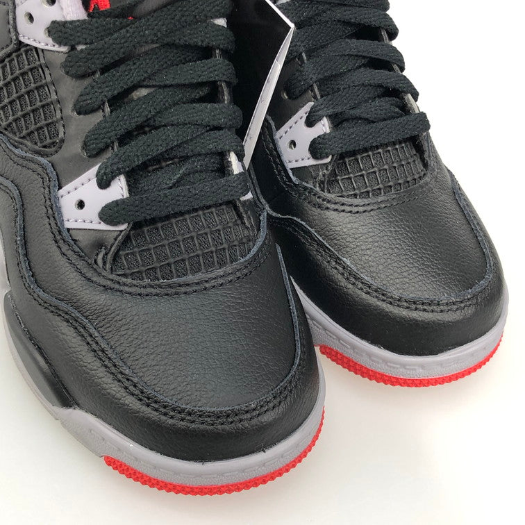 【中古美品】【キッズ】 NIKE ナイキ BQ7669-006/PS AIR JORDAN 4 RETRO BRED REIMAGINED ナイキ キッズ　スニーカー 160-251002-SY-03-iwa サイズ：17CM カラー：BLACK系 万代Net店
