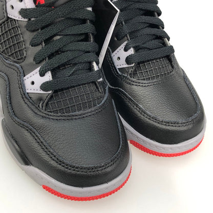 【中古美品】【キッズ】 NIKE ナイキ BQ7669-006/PS AIR JORDAN 4 RETRO BRED REIMAGINED ナイキ キッズ　スニーカー 160-251002-SY-03-iwa サイズ：17CM カラー：BLACK系 万代Net店