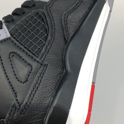 【中古美品】【キッズ】 NIKE ナイキ BQ7669-006/PS AIR JORDAN 4 RETRO BRED REIMAGINED ナイキ キッズ　スニーカー 160-251002-SY-03-iwa サイズ：17CM カラー：BLACK系 万代Net店