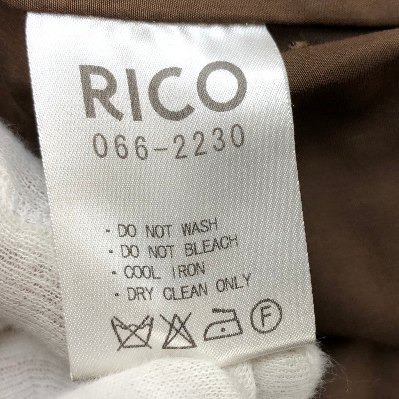 【中古品】【レディース】 RICO リコ ダウンベスト アウター 170-251213-hn-04-fur サイズ：S カラー：ブラウン 万代Net店