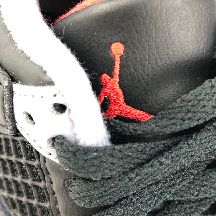 【中古美品】【キッズ】 NIKE ナイキ BQ7669-006/PS AIR JORDAN 4 RETRO BRED REIMAGINED ナイキ キッズ　スニーカー 160-251002-SY-03-iwa サイズ：17CM カラー：BLACK系 万代Net店