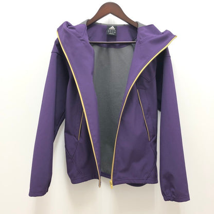 【中古品】【メンズ】 adidas アディダス ADIDAS ZIP UP HOODED JACKET 148-241204-SU-01-tom サイズ：M カラー：PURPLE 万代Net店