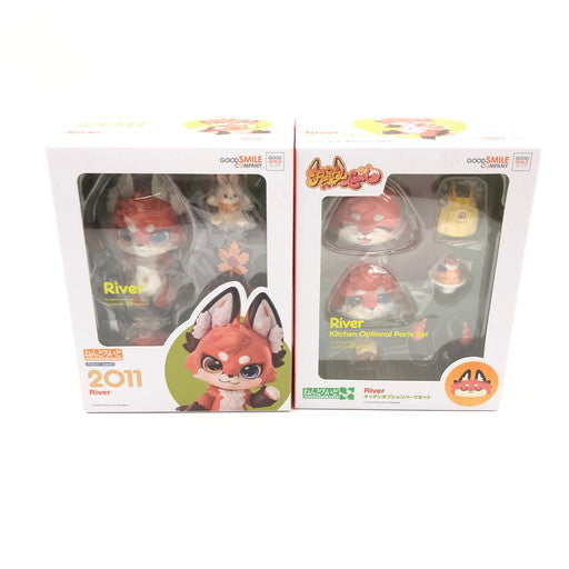 【未使用品】 グッドスマイルカンパニー ねんどろいど River & オプションパーツ セット 053-260902-ma-02-fur 万代Net店