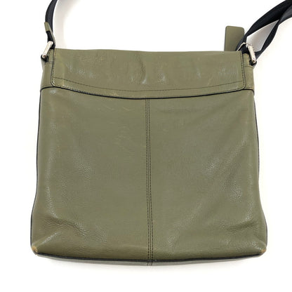 【現状渡し品】【メンズ】 COACH コーチ F71721 レザーショルダーバッグ カバン 180-251213-hn-05-fur カラー：グリーン系 万代Net店