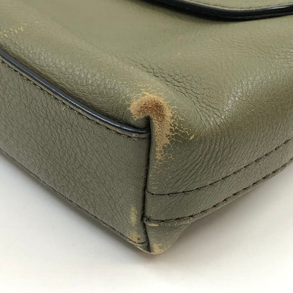 【現状渡し品】【メンズ】 COACH コーチ F71721 レザーショルダーバッグ カバン 180-251213-hn-05-fur カラー：グリーン系 万代Net店