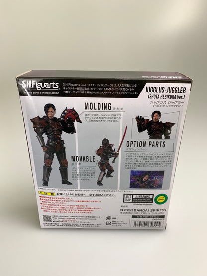 【現状渡し品】 S.H.Figuarts ジャグラス ジャグラー(ヘビクラショウタVer.) ウルトラマンZ 魂ウェブ商店限定 アクションフィギュア 044-260205-zi-10-min 万代Net店