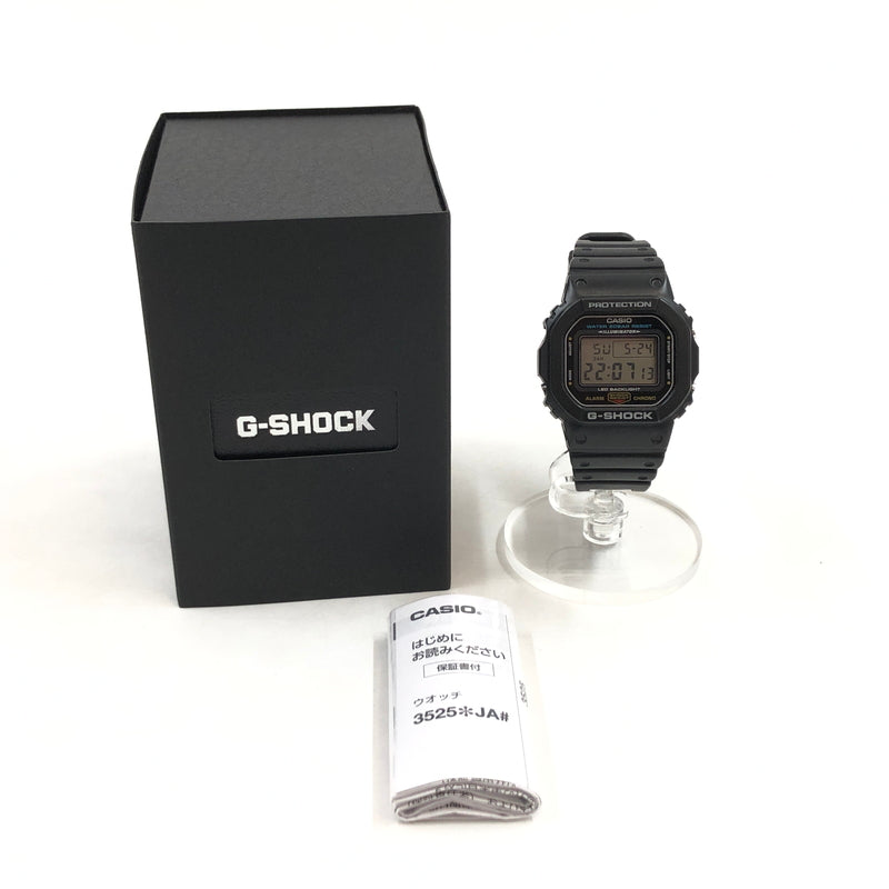 【美品】CASIO G-SHOCK デジタル腕時計 ブラック G-SHOCK Gショック – mandai-online
