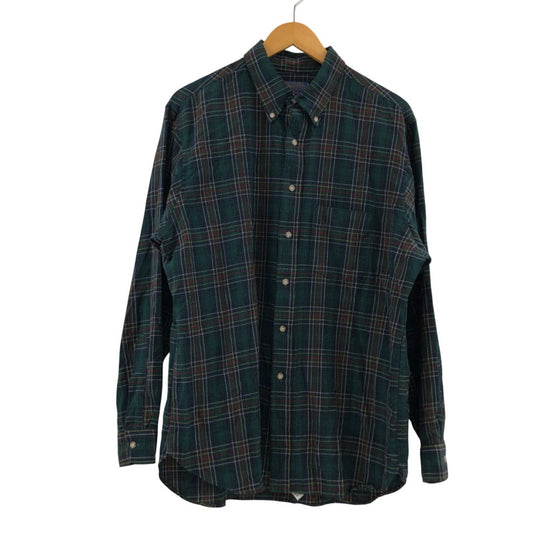 【ジャンク品】【メンズ】 PENDLETON ペンドルトン 70S CHECK SHIRT 70年代 チェックシャツ カジュアルシャツ トップス 146-251213-hn-07-fur サイズ：XL カラー：マルチカラー 万代Net店
