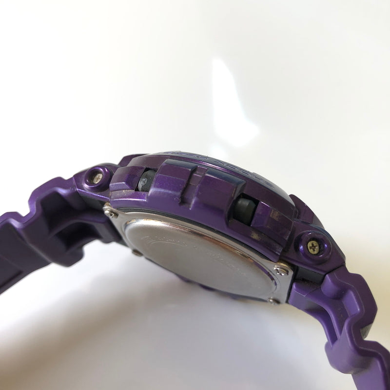 【中古品】【メンズ】 CASIO カシオ G-SHOCK ジーショック × 新世紀エヴァンゲリオン 別注 コラボ GAC-110-6A 初号機モデル クォーツ 腕時計 178-260628-kk-13-hon カラー：パープル 万代Net店