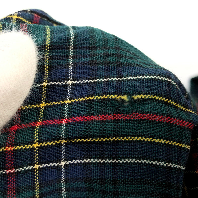 【ジャンク品】【メンズ】 PENDLETON ペンドルトン 70S CHECK SHIRT 70年代 チェックシャツ カジュアルシャツ トップス 146-251213-hn-07-fur サイズ：XL カラー：マルチカラー 万代Net店