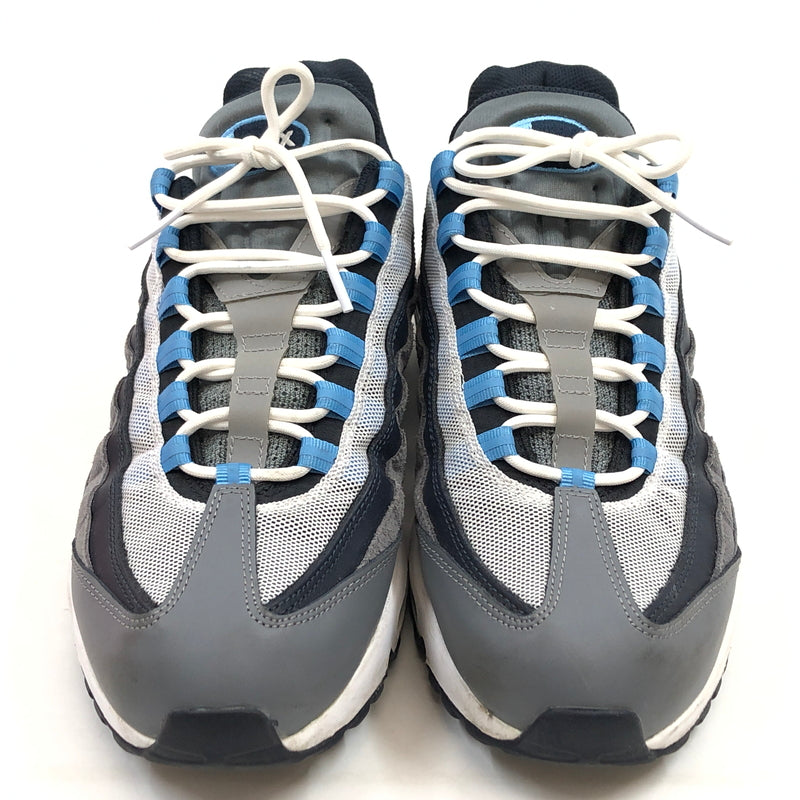 【中古品】【メンズ】 NIKE ナイキ AIR MAX 95 "COOL GRAY" DM0011-003 エアマックス95 クールグレー スニーカー シューズ 靴 160-260524-hn-07-fur サイズ：28.5cm US10.5 カラー：グレー/ホワイト/ブルー 万代Net店