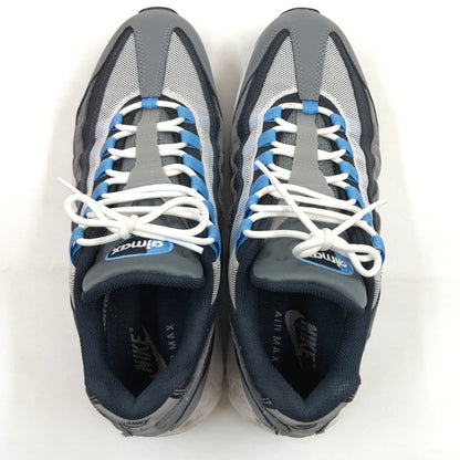 【中古品】【メンズ】 NIKE ナイキ AIR MAX 95 "COOL GRAY" DM0011-003 エアマックス95 クールグレー スニーカー シューズ 靴 160-260524-hn-07-fur サイズ：28.5cm US10.5 カラー：グレー/ホワイト/ブルー 万代Net店