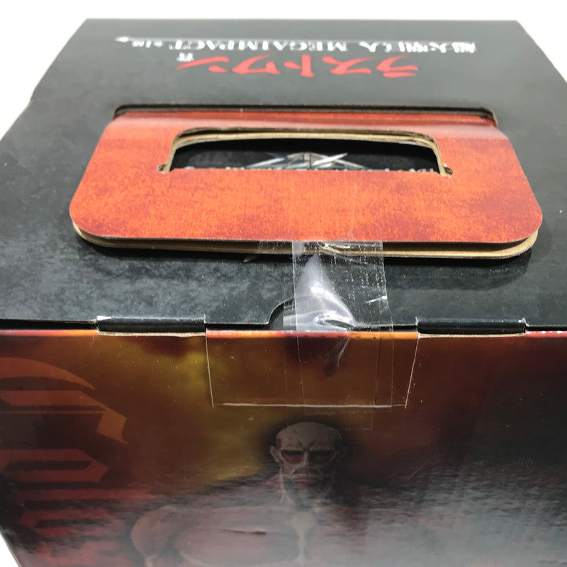 【中古美品】 一番くじ 進撃の巨人 ～獣の巨人は俺が仕留める～ ラストワン賞 超大型巨人 MEGAIMPACT 未開封 箱イタミあり 052-260803-ti-09-tag 万代Net店