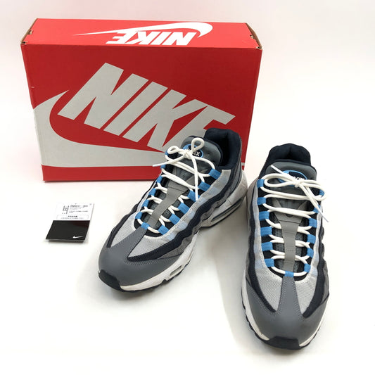 【中古品】【メンズ】 NIKE ナイキ AIR MAX 95 "COOL GRAY" DM0011-003 エアマックス95 クールグレー スニーカー シューズ 靴 160-260524-hn-07-fur サイズ：28.5cm US10.5 カラー：グレー/ホワイト/ブルー 万代Net店