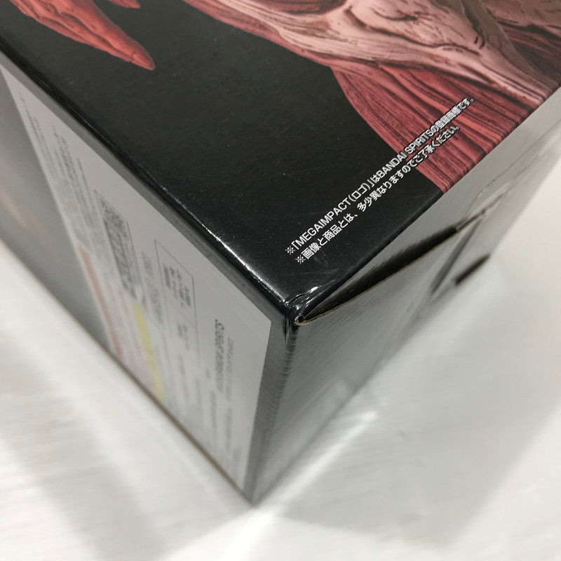 【中古美品】 一番くじ 進撃の巨人 ～獣の巨人は俺が仕留める～ ラストワン賞 超大型巨人 MEGAIMPACT 未開封 箱イタミあり 052-260803-ti-09-tag 万代Net店