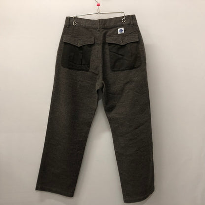 【中古品】【メンズ】 POST OVERALLS ポストオーバーオールズ WOOL PANTS ウールパンツ ボトムス 156-240216-yo-2-tei サイズ：M カラー：ブラウン 万代Net店