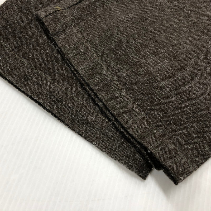 【中古品】【メンズ】 POST OVERALLS ポストオーバーオールズ WOOL PANTS ウールパンツ ボトムス 156-240216-yo-2-tei サイズ：M カラー：ブラウン 万代Net店