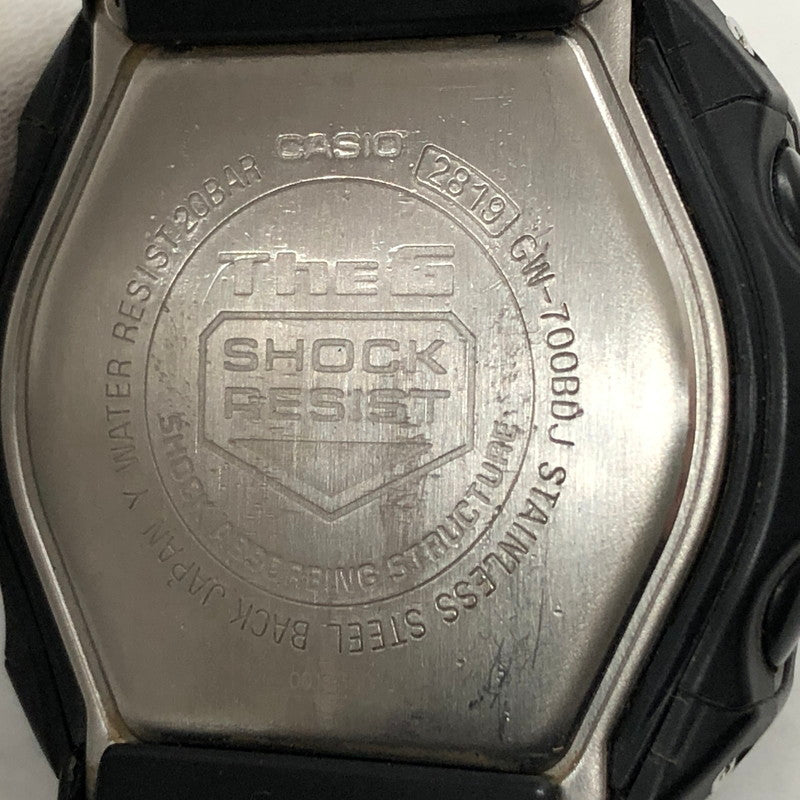 【中古品】【メンズ/レディース】 G-SHOCK ジーショック GW-700BDJ 腕時計 196-240225-hn-06-fur カラー：ブラック/ブルー 万代Net店