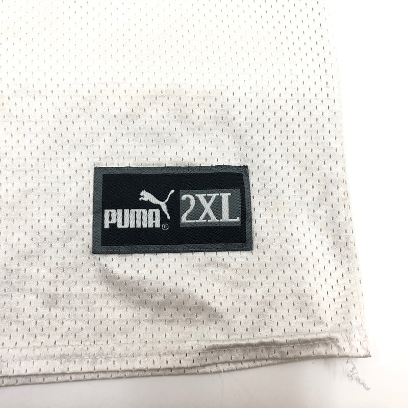 【現状渡し品】【メンズ】 PUMA プーマ GAME SHIRT P701A ゲームシャツ 半袖シャツ トップス 146-260810-hn-01-fur サイズ：2XL カラー：ホワイト 万代Net店
