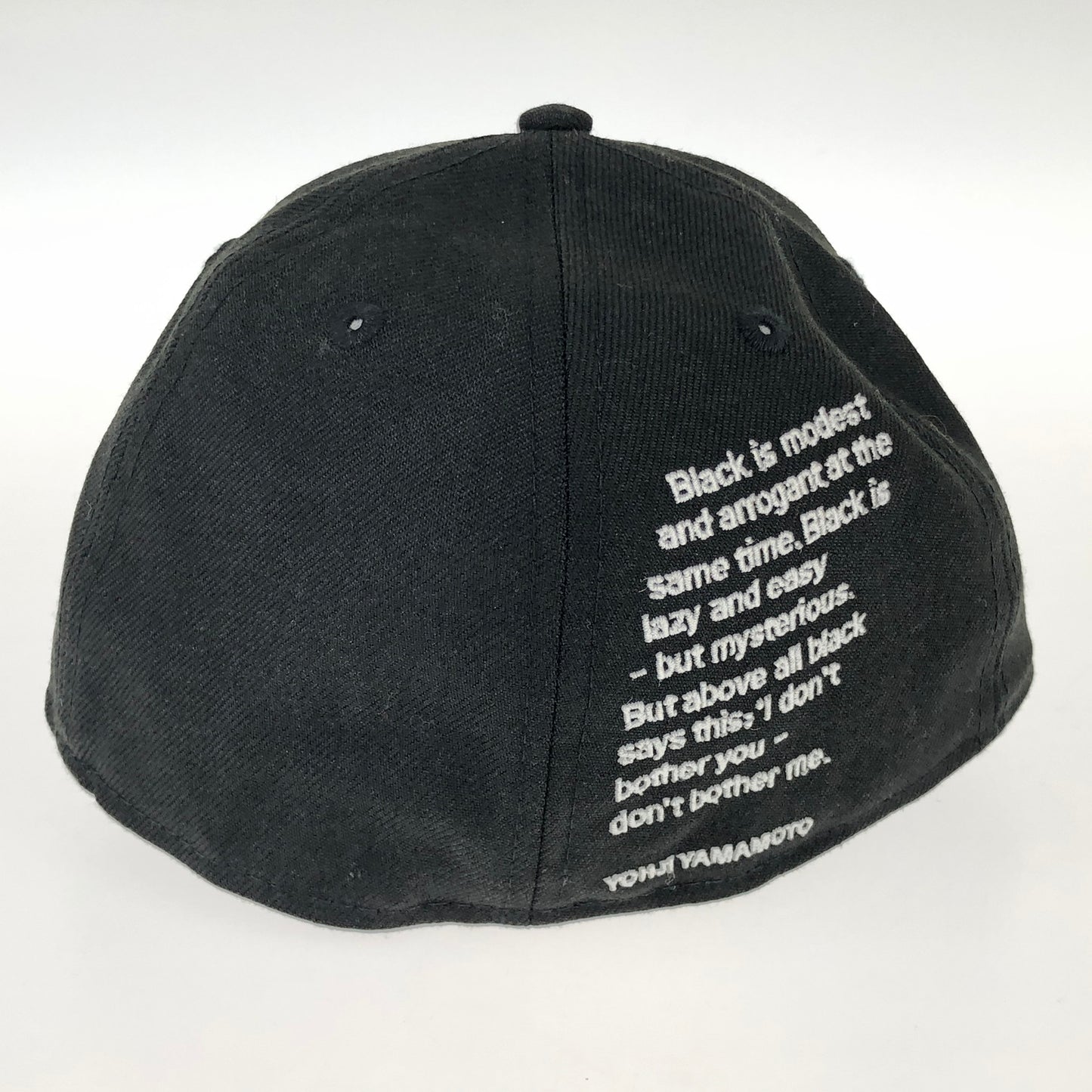 【中古美品】【メンズ/レディース】 NEW ERA ニューエラ YOHJI YAMAMOTO POUR HOMME × NEW ERA/HZ-Ｈ92-976/RP5950 YY REARLOGO HM BLKWHT 140-250122-SY-04-iwa カラー：BLACK 万代Net店