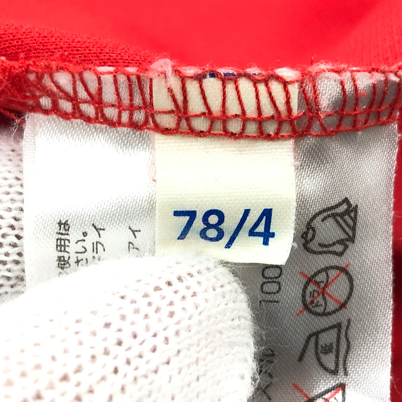 【中古品】【メンズ】 UMBRO アンブロ GAME SHIRT ロゴ刺繡 ゲームシャツ 半袖シャツ トップス 146-260810-hn-03-fur サイズ：L カラー：レッド 万代Net店