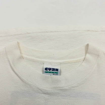 【中古品】【メンズ】 CYRK SPORT サーク スポーツ WOMEN'S SPORTS FOUNDATION S/S TEE USA製 両シングル 半袖Tシャツ トップス 146-260810-hn-04-fur サイズ：L カラー：ホワイト 万代Net店
