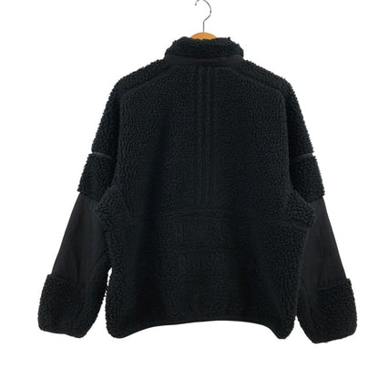【現状渡し品】【メンズ】 adidas アディダス BOA FLEECE JACKET ED1952 ボアフリースジャケット アウター 148-251214-hn-09-fur サイズ：M カラー：ブラック 万代Net店
