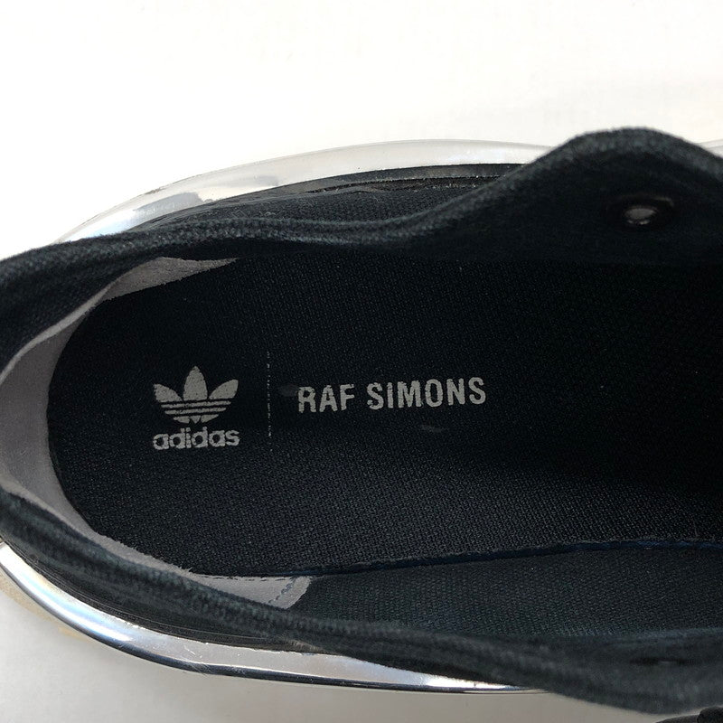 【中古品】【メンズ】 adidas アディダス × RS DETROIT RUNNER F34245 ラフシモンズ デトロイトランナー スニーカー シューズ 靴 161-250206-hn-02-fur サイズ：28.0cm US 10 カラー：ブラック/ホワイト 万代Net店