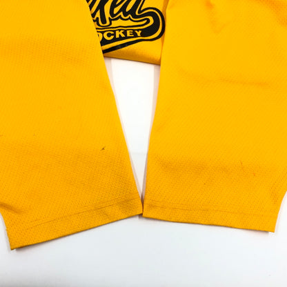 【現状渡し品】【メンズ】 HONEY BAKED HOCKEY ハニーベイクド ホッケー GAME SHIRT ゲームシャツ 七分袖 トップス 146-260810-hn-05-fur サイズ：XXL カラー：イエロー 万代Net店