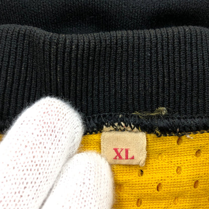【現状渡し品】【メンズ】 USED ユーズド YELLOW JACKETS HOCKEY SHIRT イエロージャケッツ ホッケーシャツ 長袖シャツ ヴィンテージ トップス 146-260810-hn-06-fur サイズ：XL カラー：イエロー/ブラック 万代Net店