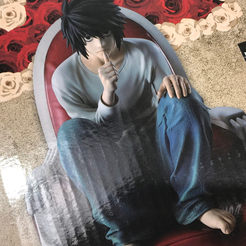 【中古美品】 一番くじ DEATH NOTE ラストワン賞 L フィギュア ラストワンver. 未開封 051-260803-ti-02-tag 万代Net店