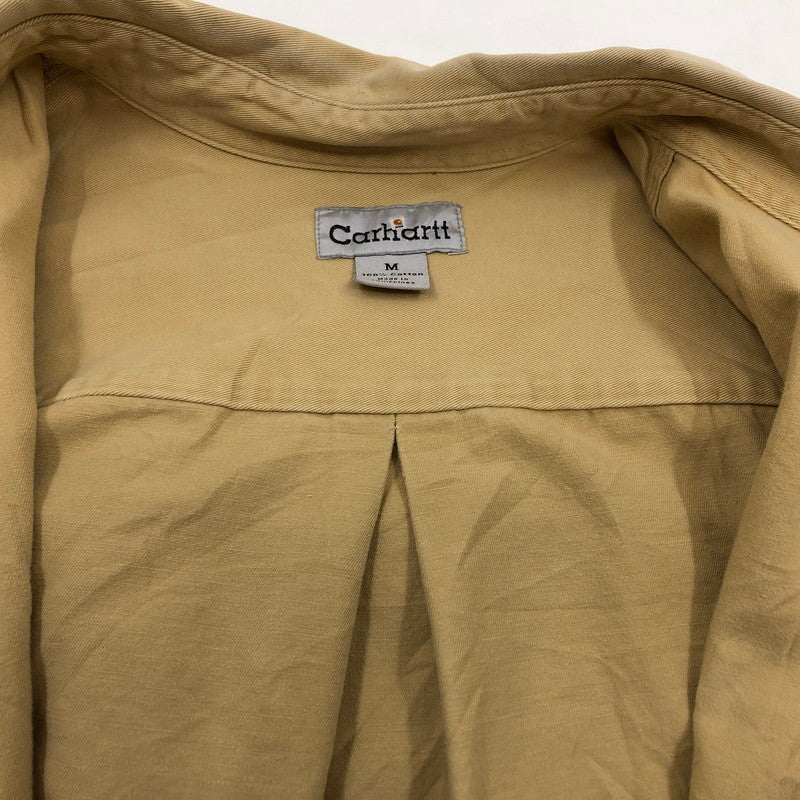 【現状渡し品】【メンズ】 Carhartt カーハート 長袖シャツ カジュアルシャツ トップス 146-251215-hn-01-fur サイズ：M カラー：ベージュ系 万代Net店