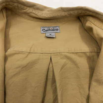 【現状渡し品】【メンズ】 Carhartt カーハート 長袖シャツ カジュアルシャツ トップス 146-251215-hn-01-fur サイズ：M カラー：ベージュ系 万代Net店