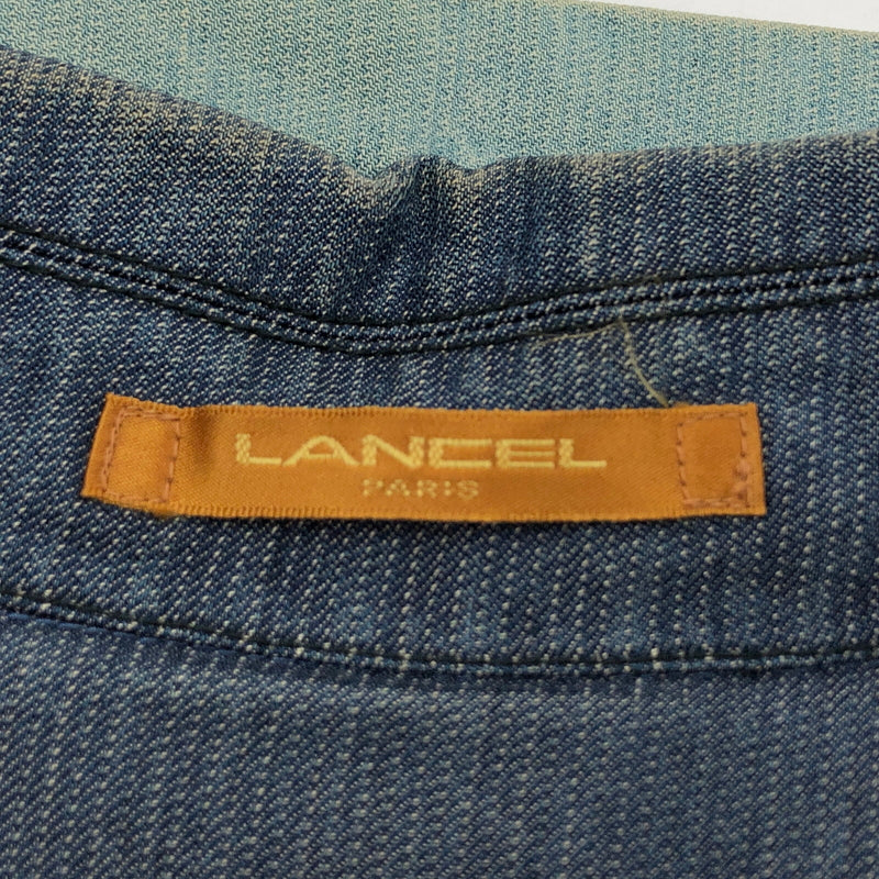 【中古品】【メンズ】 LANCEL ランセル DOCKING WORK JACKET ドッキング ワークジャケット アウター 146-260810-hn-08-fur サイズ：M カラー：インディゴ 万代Net店