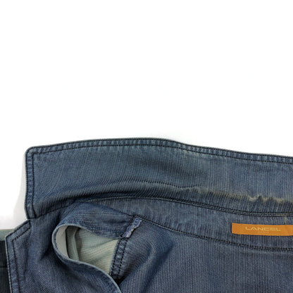 【中古品】【メンズ】 LANCEL ランセル DOCKING WORK JACKET ドッキング ワークジャケット アウター 146-260810-hn-08-fur サイズ：M カラー：インディゴ 万代Net店