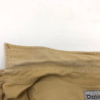 【現状渡し品】【メンズ】 Carhartt カーハート 長袖シャツ カジュアルシャツ トップス 146-251215-hn-01-fur サイズ：M カラー：ベージュ系 万代Net店