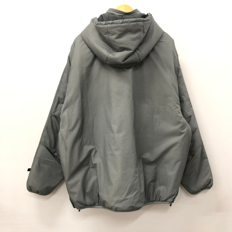 【中古品】【メンズ】 DAIWA ダイワ BJ-22023W TECH REVERSIBLE PUILOVER PUFF JACKET テック リバーシブル プルオーバー パフジャケット 144-240109-tk-2-tei サイズ：L カラー：グレー 万代Net店